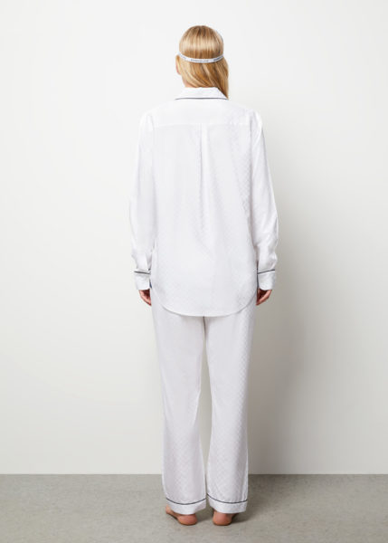 The Lily Pyjama Set Long Sleeve - Rear view