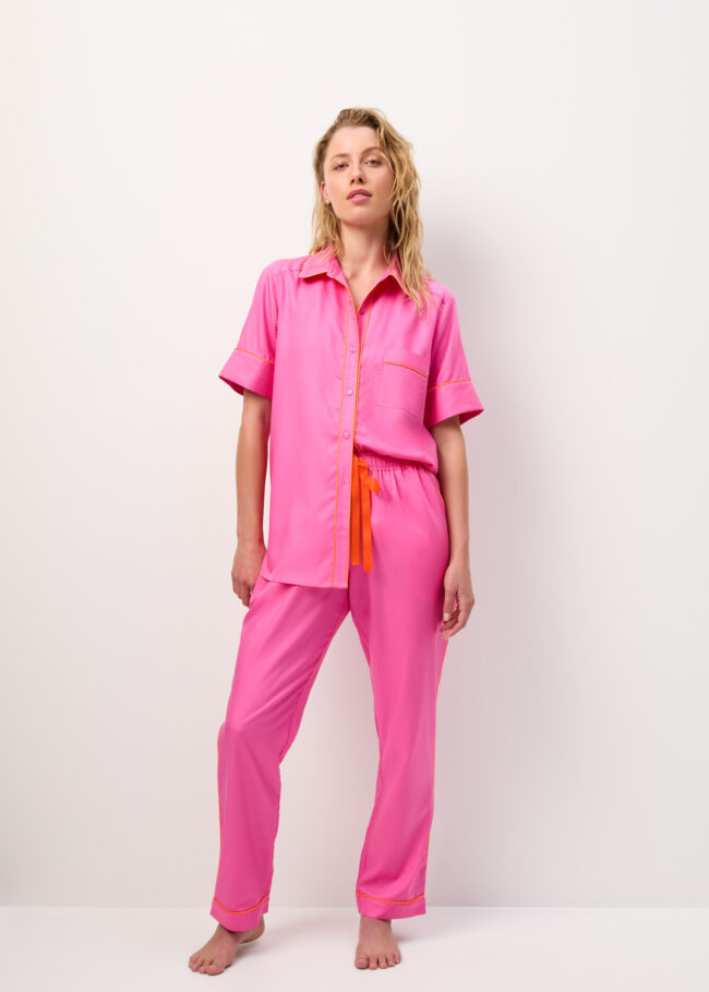 Luna Silk Pyjama Set (Limited Edition) – Wanderluxe Sleepwear
